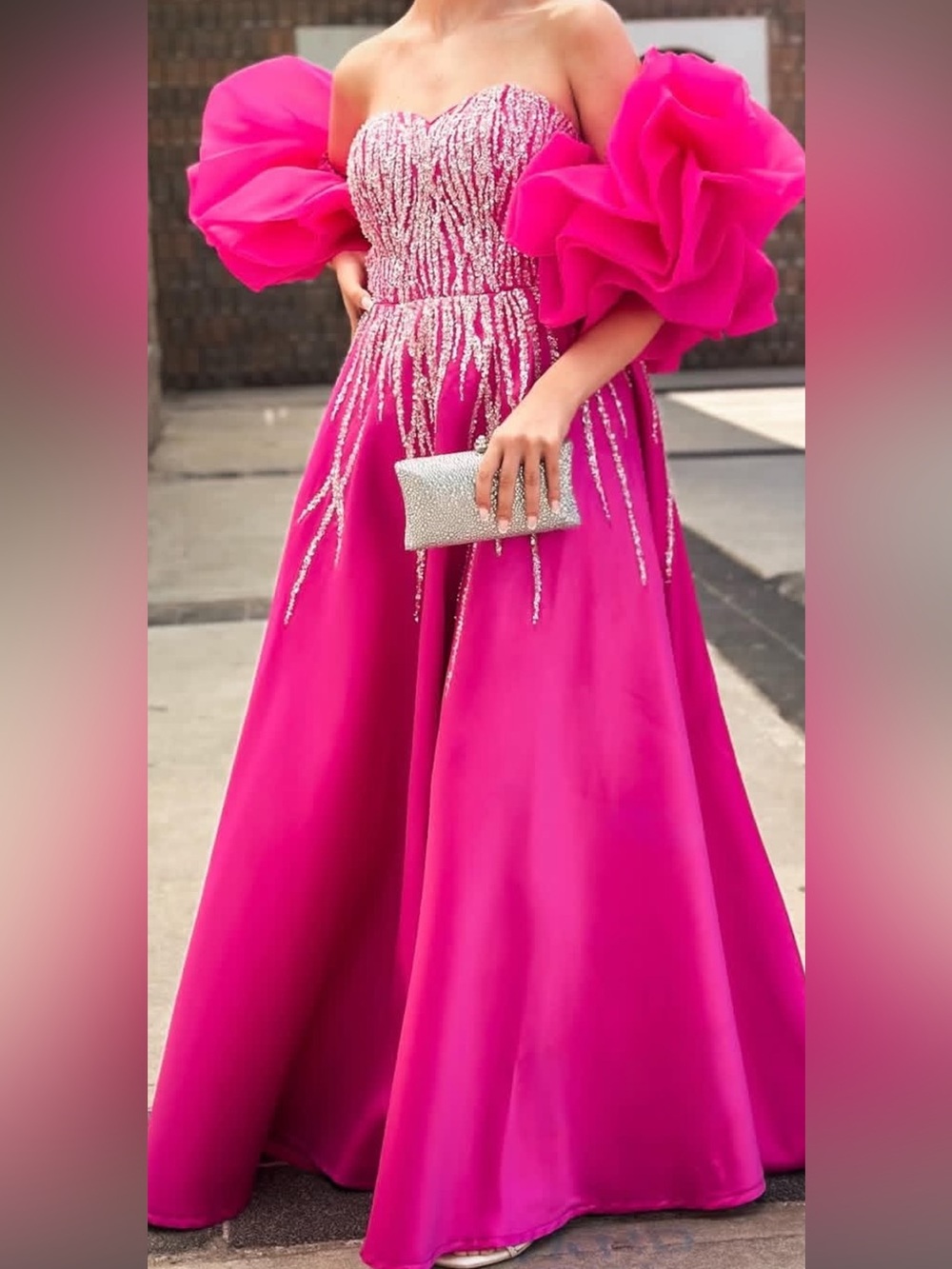 Pink dress for prom, events or wedding events